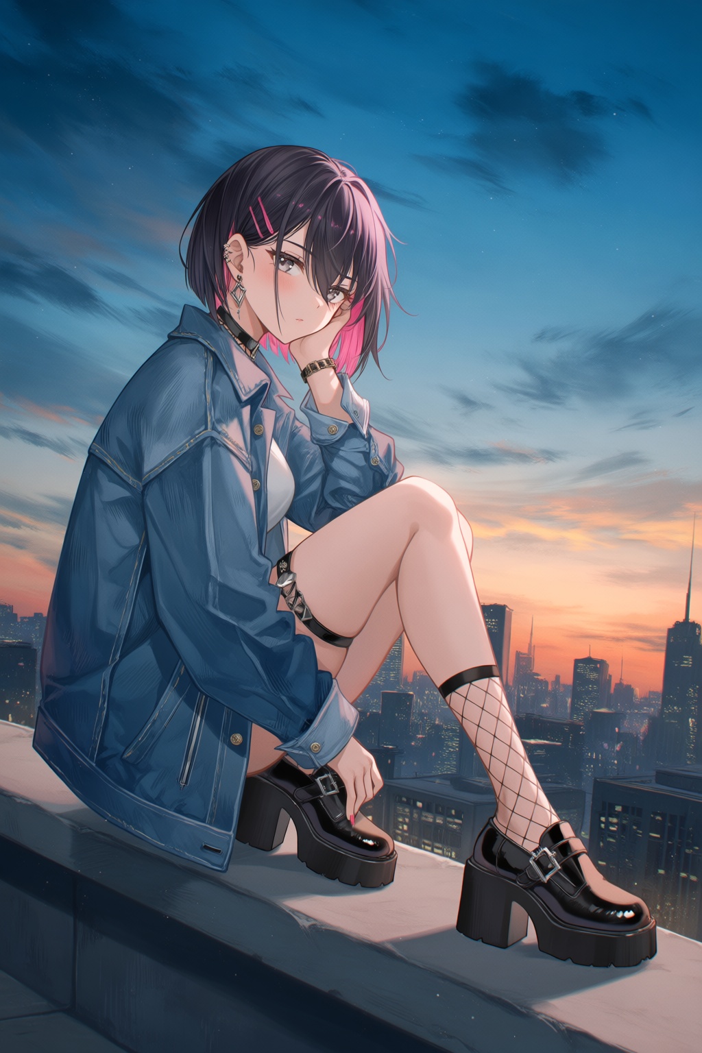 @TID,  1girl,  female focus on Tensor.Art