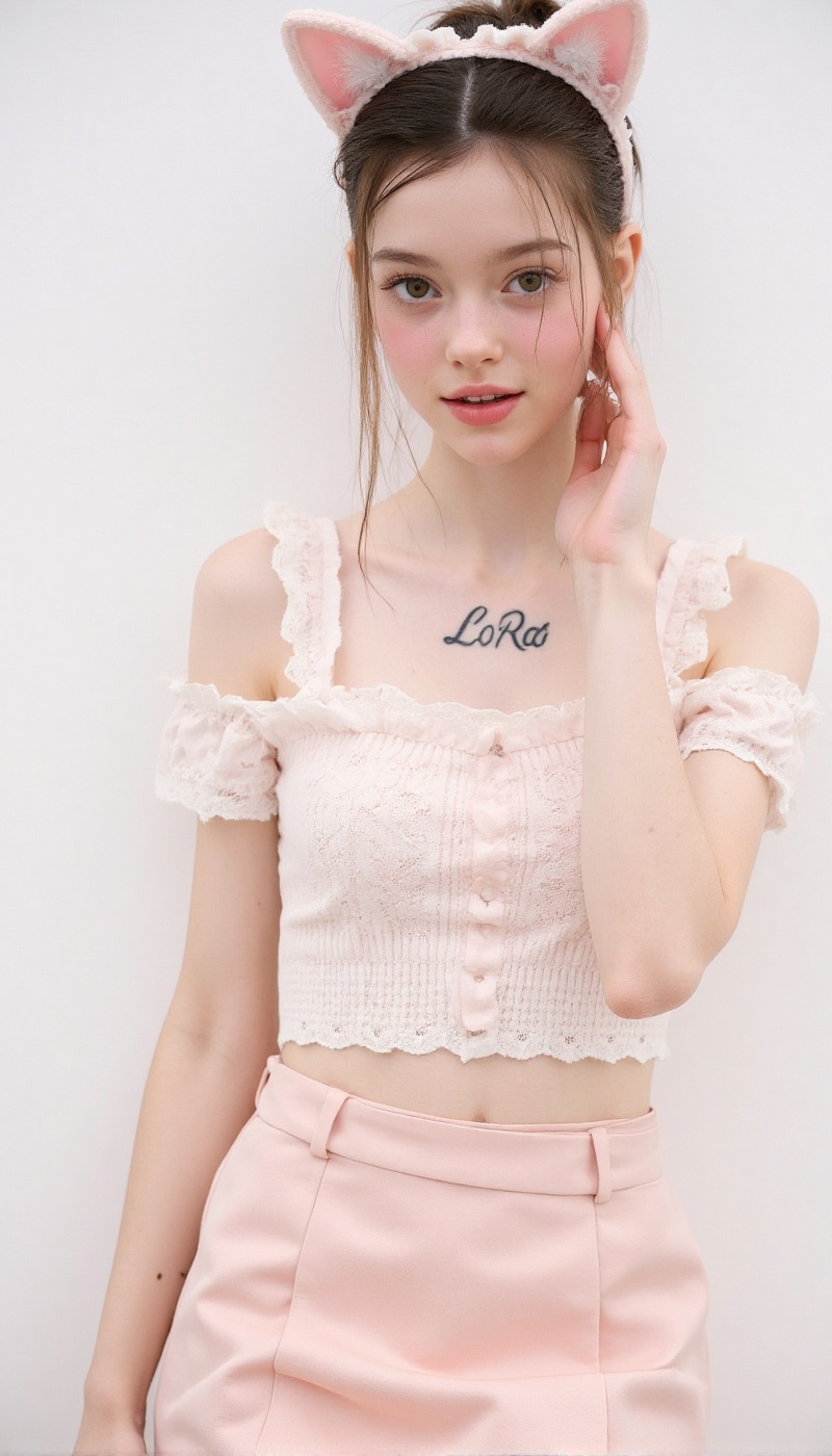 ***** woman (18+),  cute but mature female,  feminine proportions on Tensor.Art