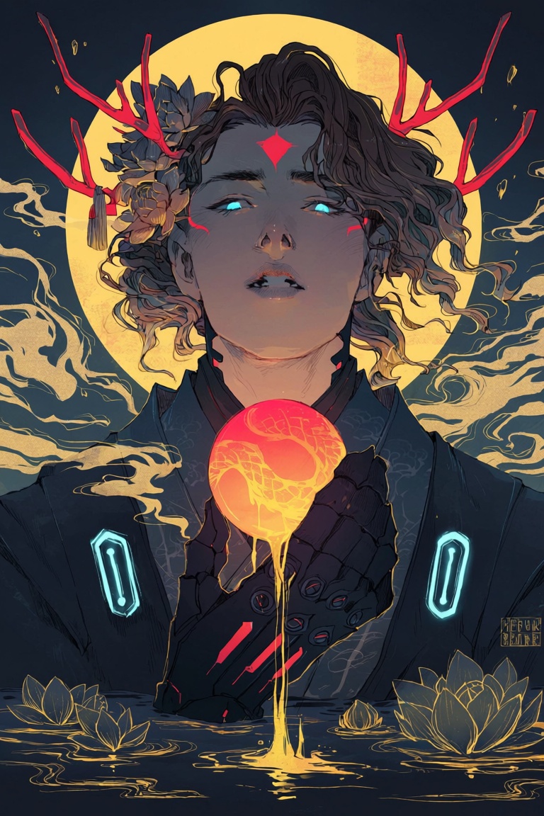 l0pu,  1boy,  solo on Tensor.Art
