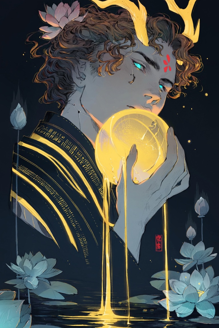 l0pu,  1boy,  solo on Tensor.Art