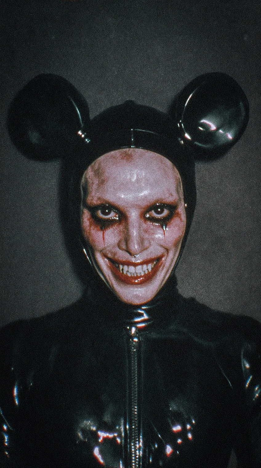 episodic still,  single-character horror portrait tableau,  late 1990s dark fantasy aesthetic on Tensor.Art
