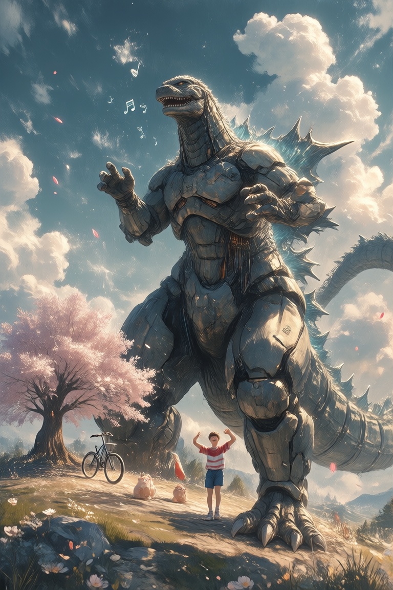NATURE A highly stylized,  gigantic,  cute on Tensor.Art