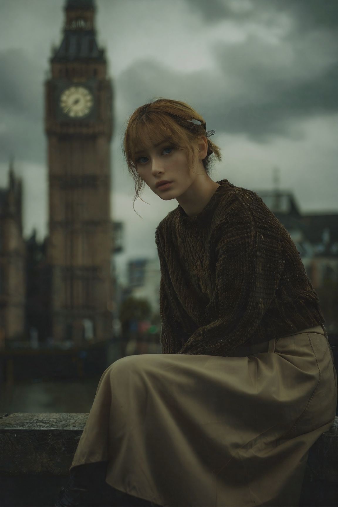 realistic,  film grain,  woman on Tensor.Art
