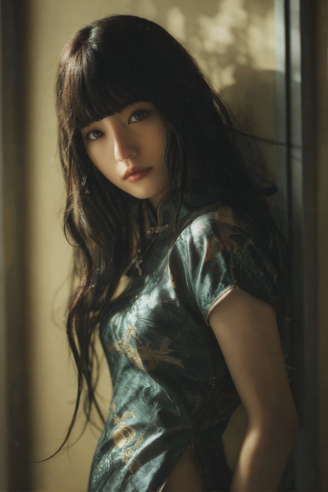 1girl,  solo,  very long hair on Tensor.Art