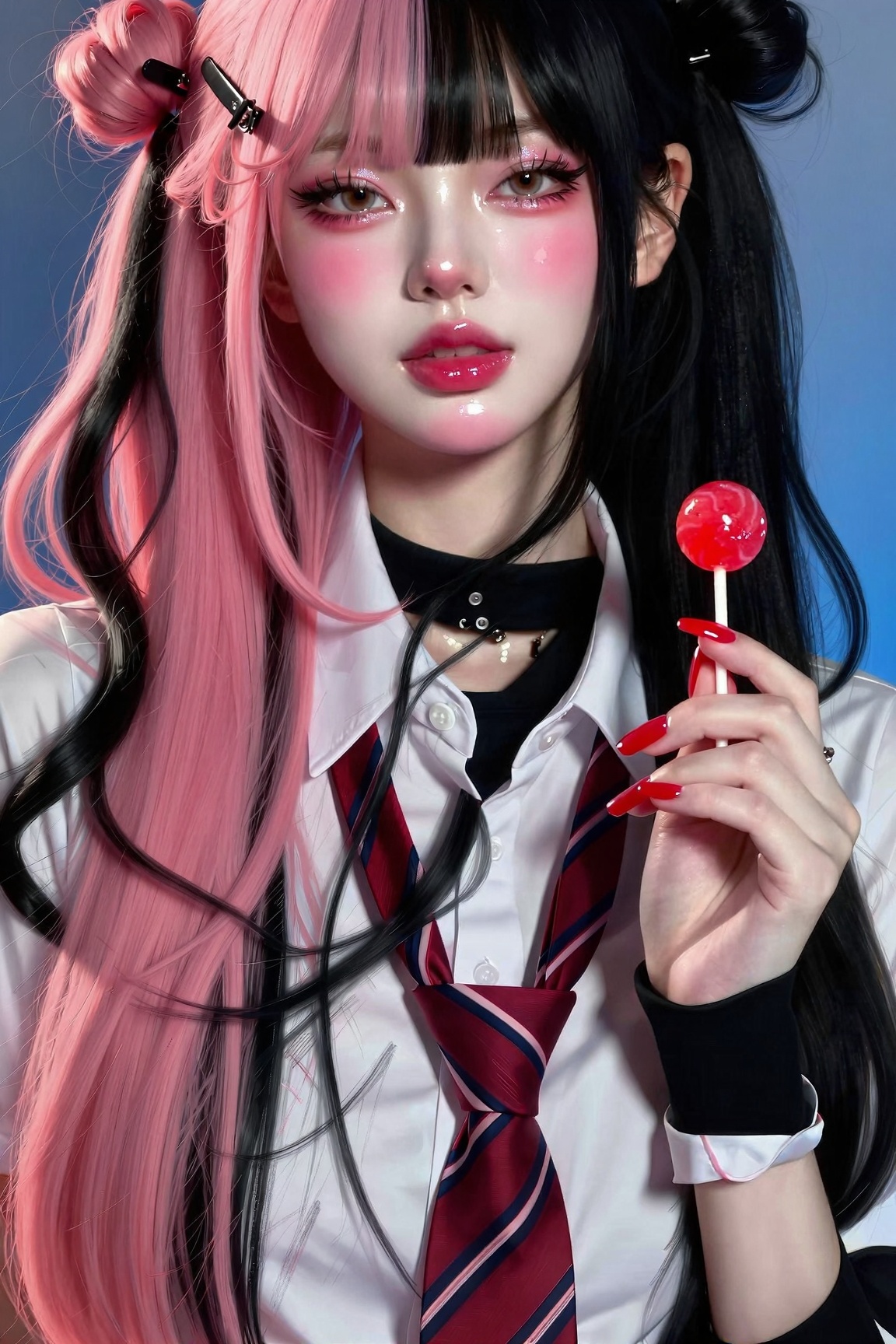solo,  close mouth. ((random pose)). ((1girl)),  pale skin on Tensor.Art