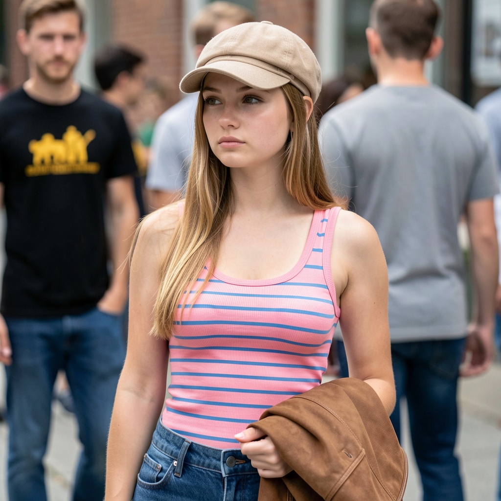wanna try something new today? . Do you wonder what it feels like being with a blonde . Photograph of a young woman with f...