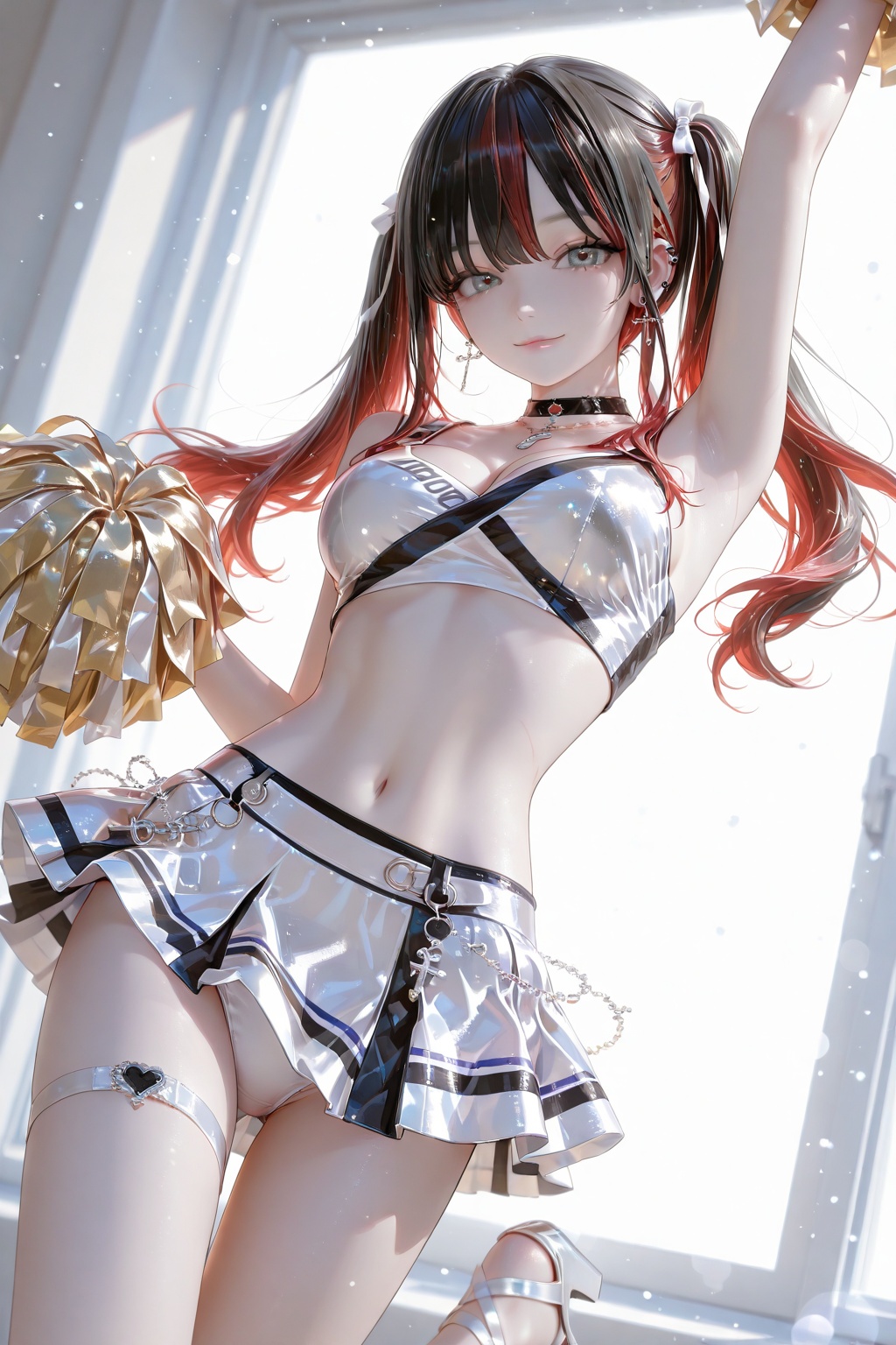 Girl,  solo,  long hair on Tensor.Art