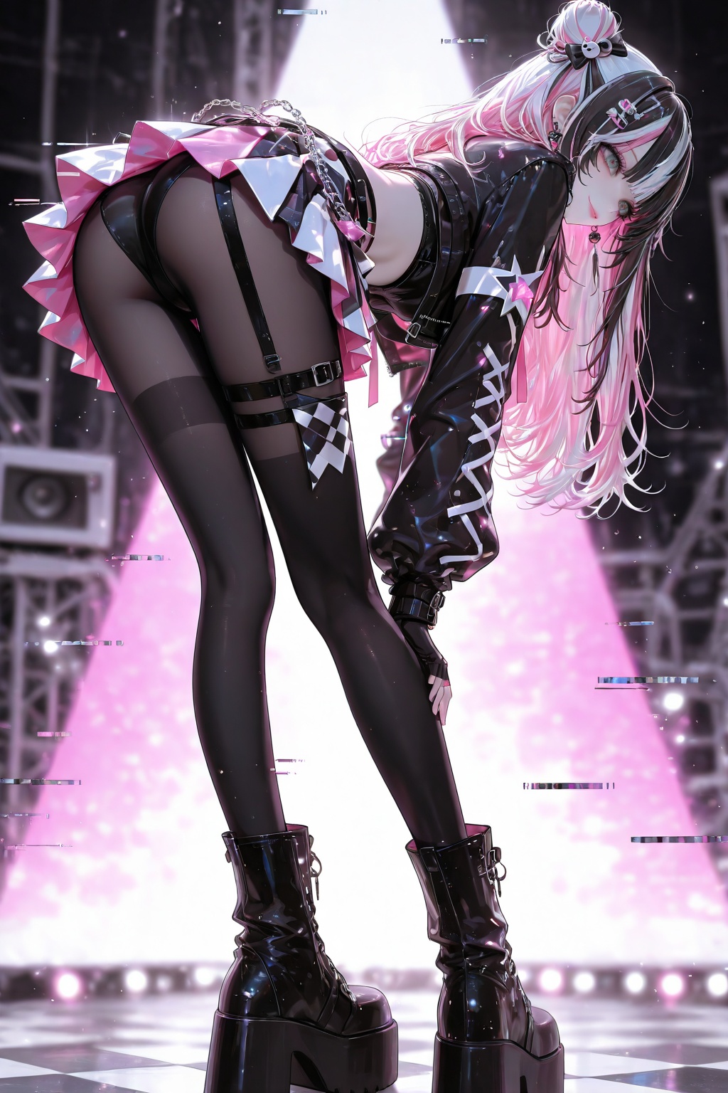 A single girl,  solo,  long hair on Tensor.Art