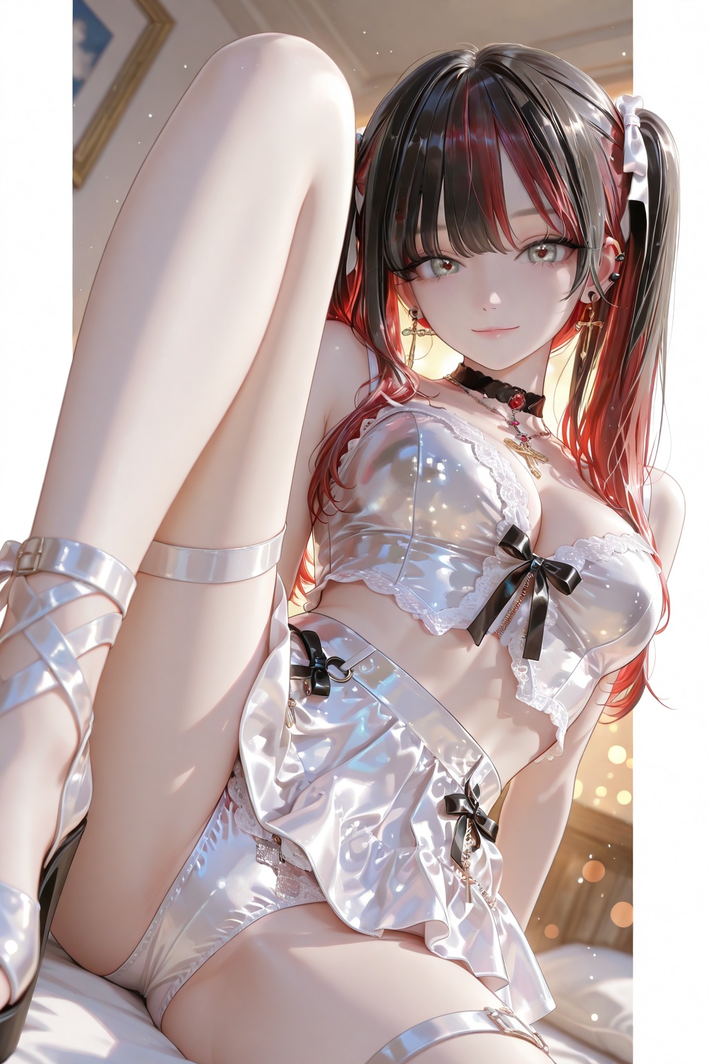 Girl,  solo,  long hair on Tensor.Art
