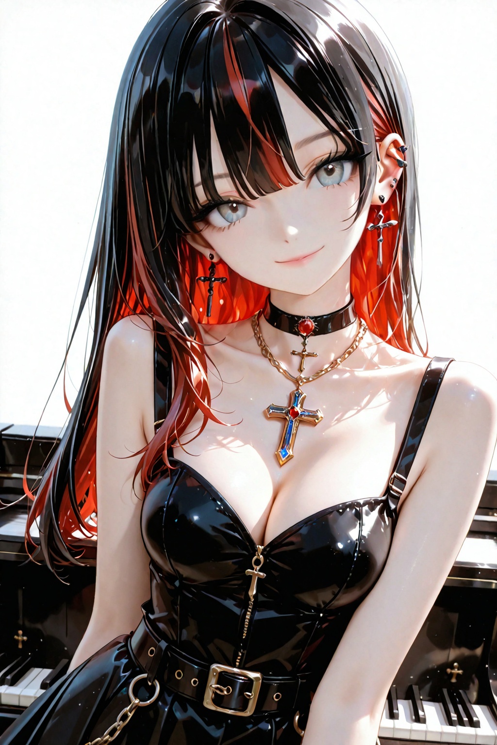 1girl,  solo,  long hair on Tensor.Art