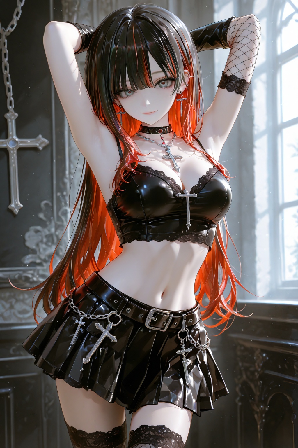 1girl,  solo,  long hair on Tensor.Art
