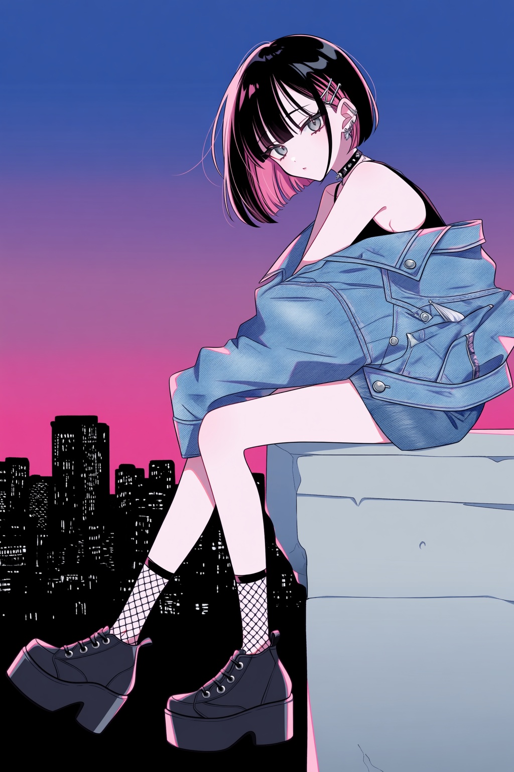 1girl,  female focus,  slender frame on Tensor.Art