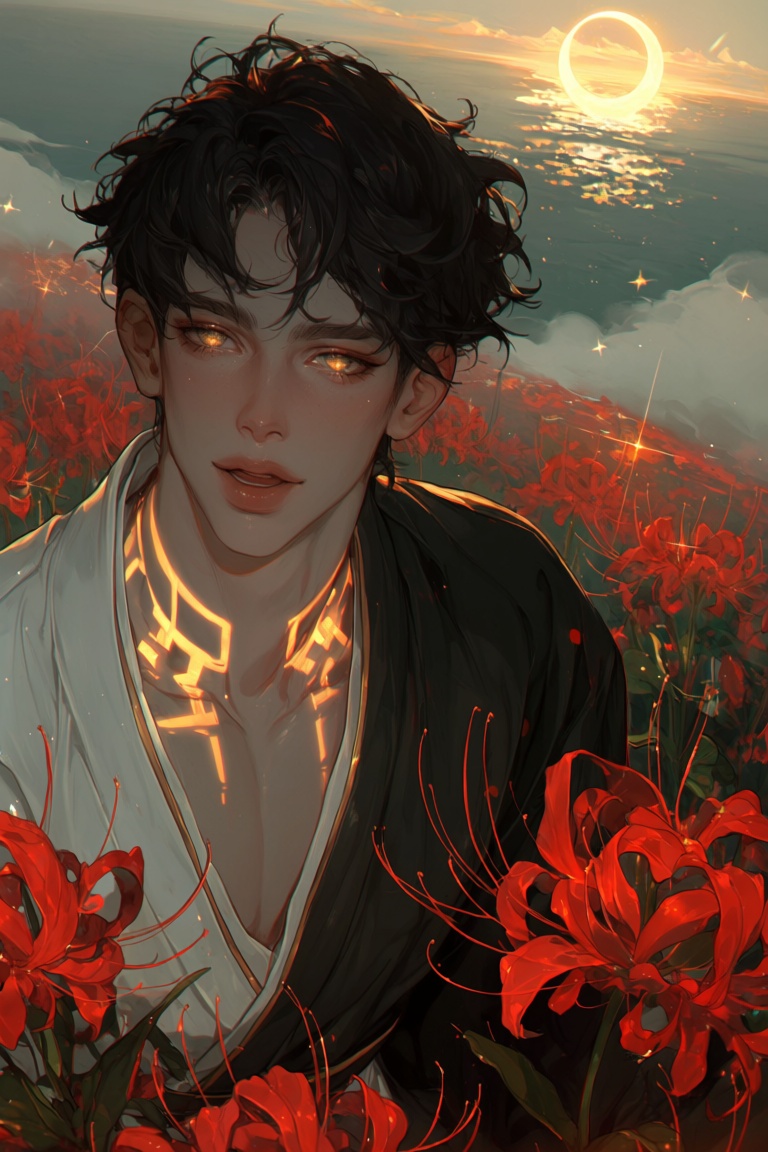 1boy,  solo,  portrait by MissFidonyo on Tensor.Art