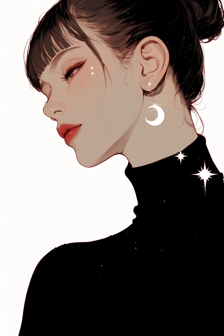 solo,  1girl,  jewelry by MissFidonyo on Tensor.Art