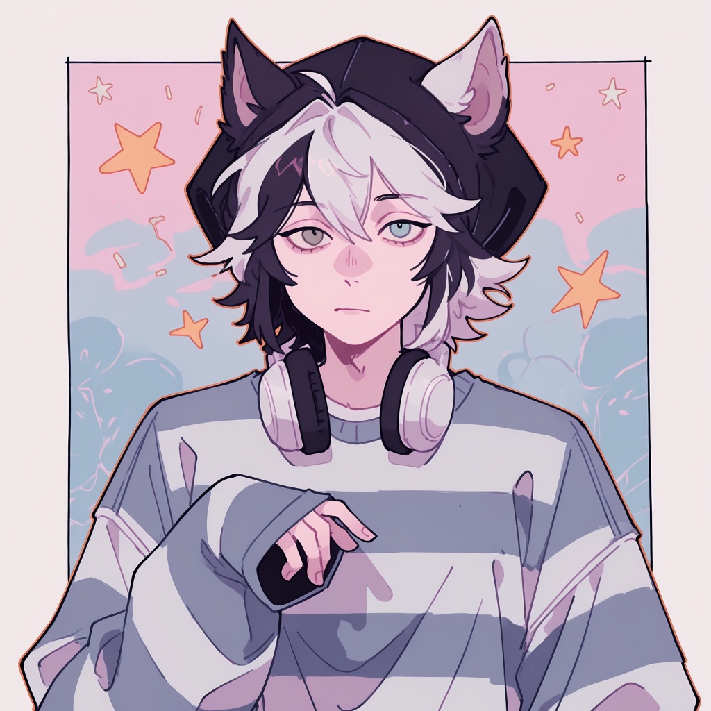Flat colors,  pastel colors,  solo on Tensor.Art