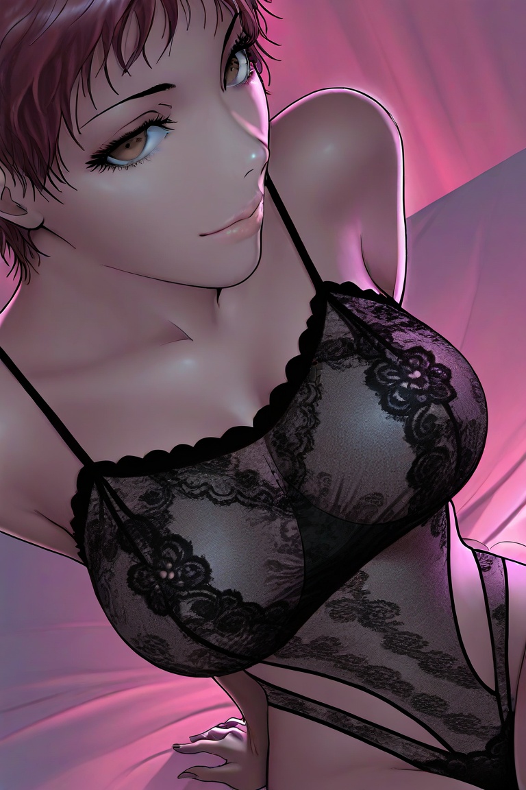 1girl,  solo,  short hair on Tensor.Art