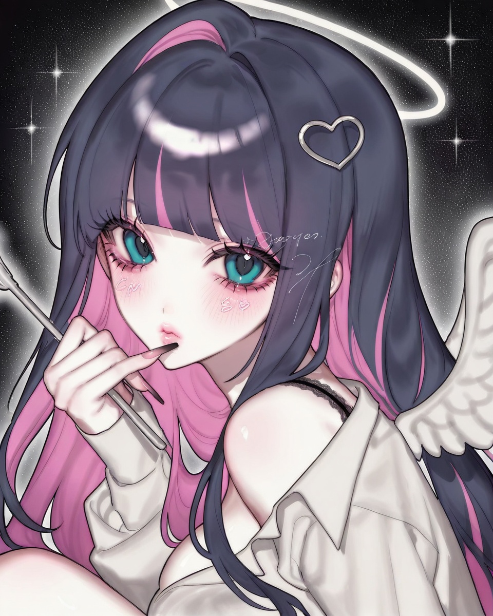 1girl,  solo,  long hair on Tensor.Art