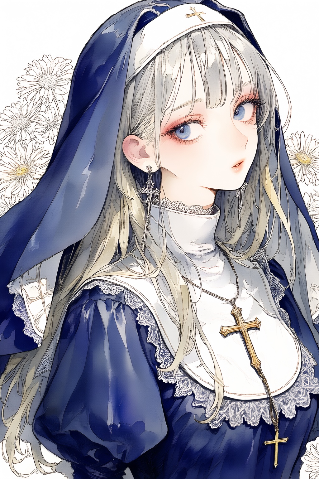 1girl,  solo,  long hair on Tensor.Art