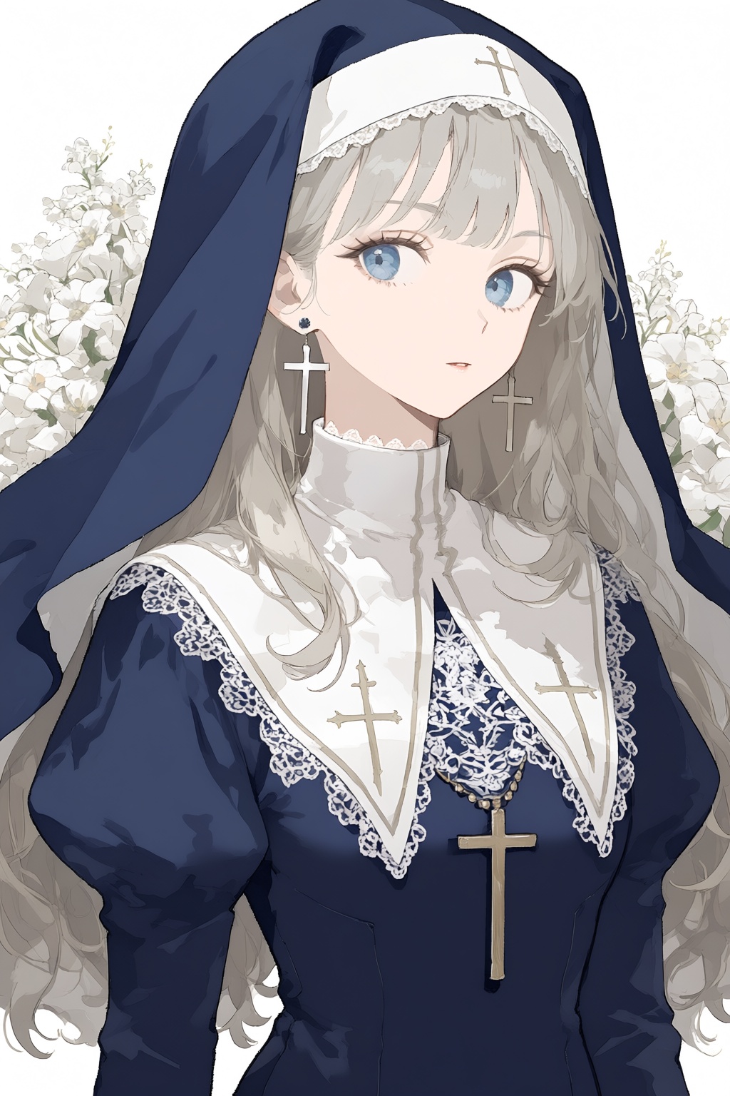 1girl,  solo,  long hair on Tensor.Art