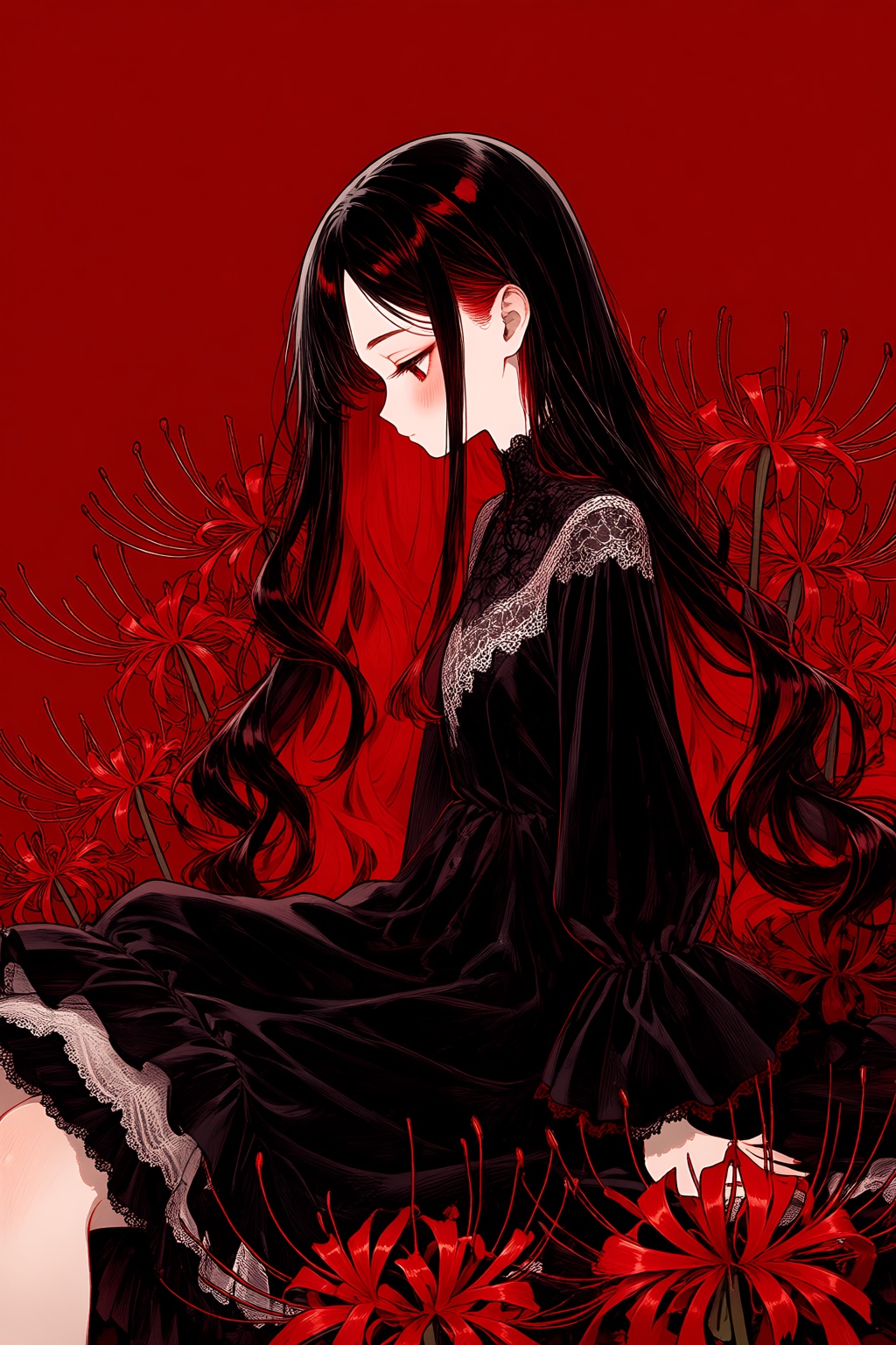 1girl,  solo,  dress on Tensor.Art