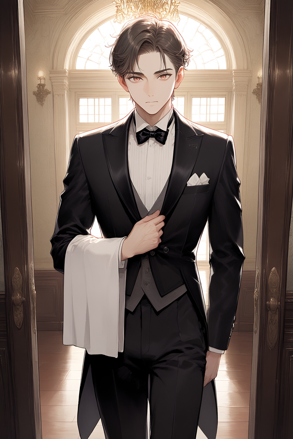 1boy,  handsome,  ikemen on Tensor.Art