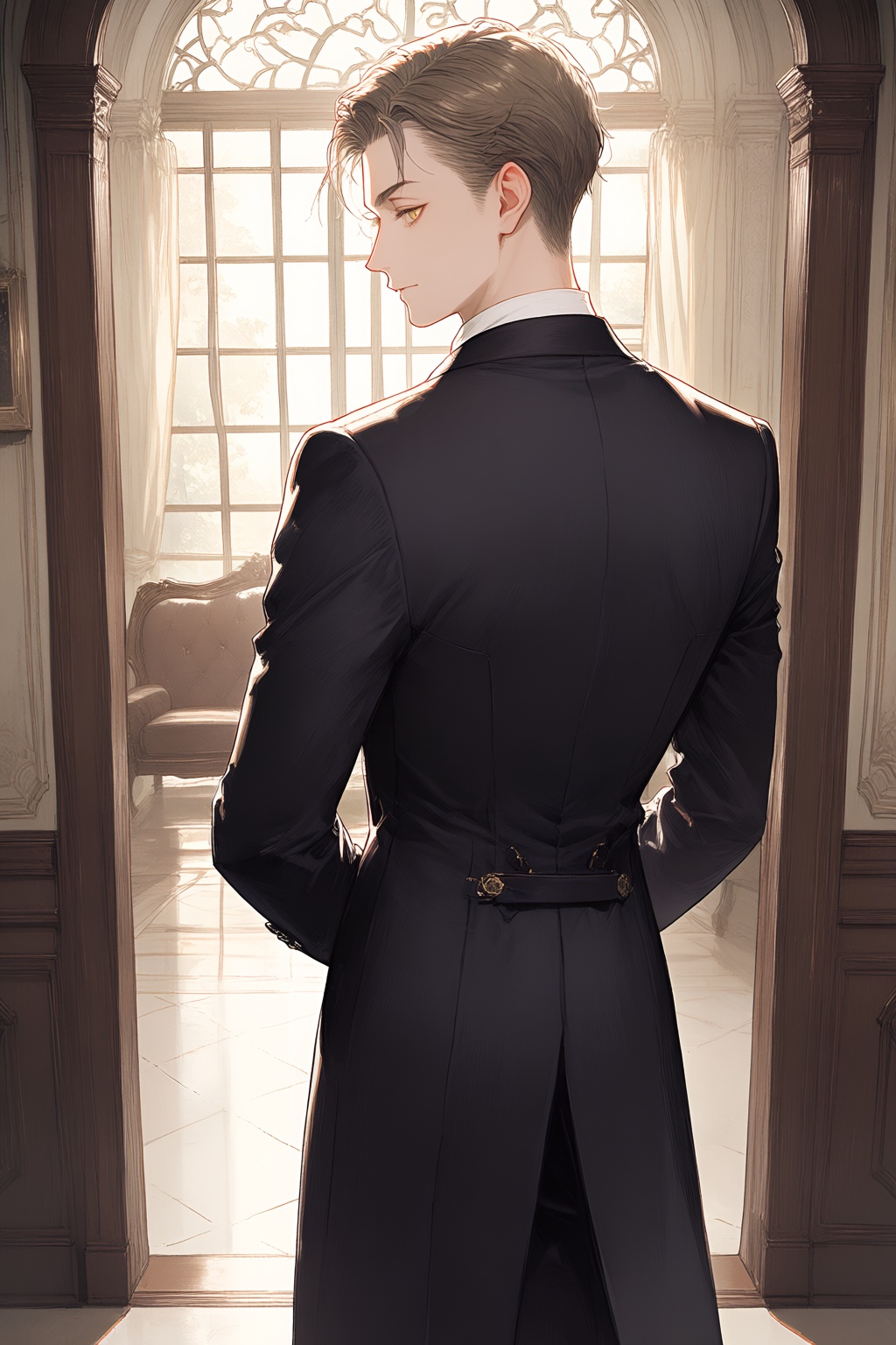 1boy,  handsome,  ikemen on Tensor.Art