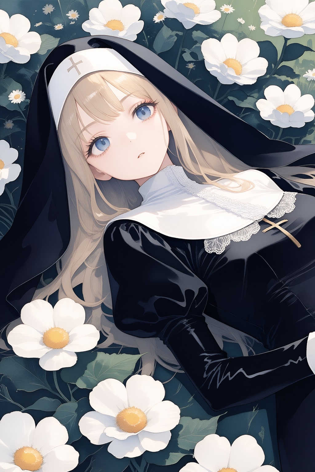 1girl,  long hair,  blue eyes on Tensor.Art