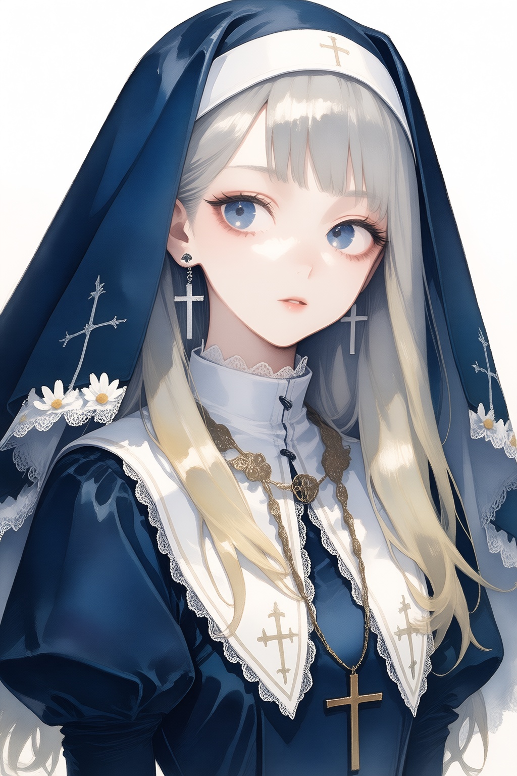 1girl,  solo,  long hair on Tensor.Art