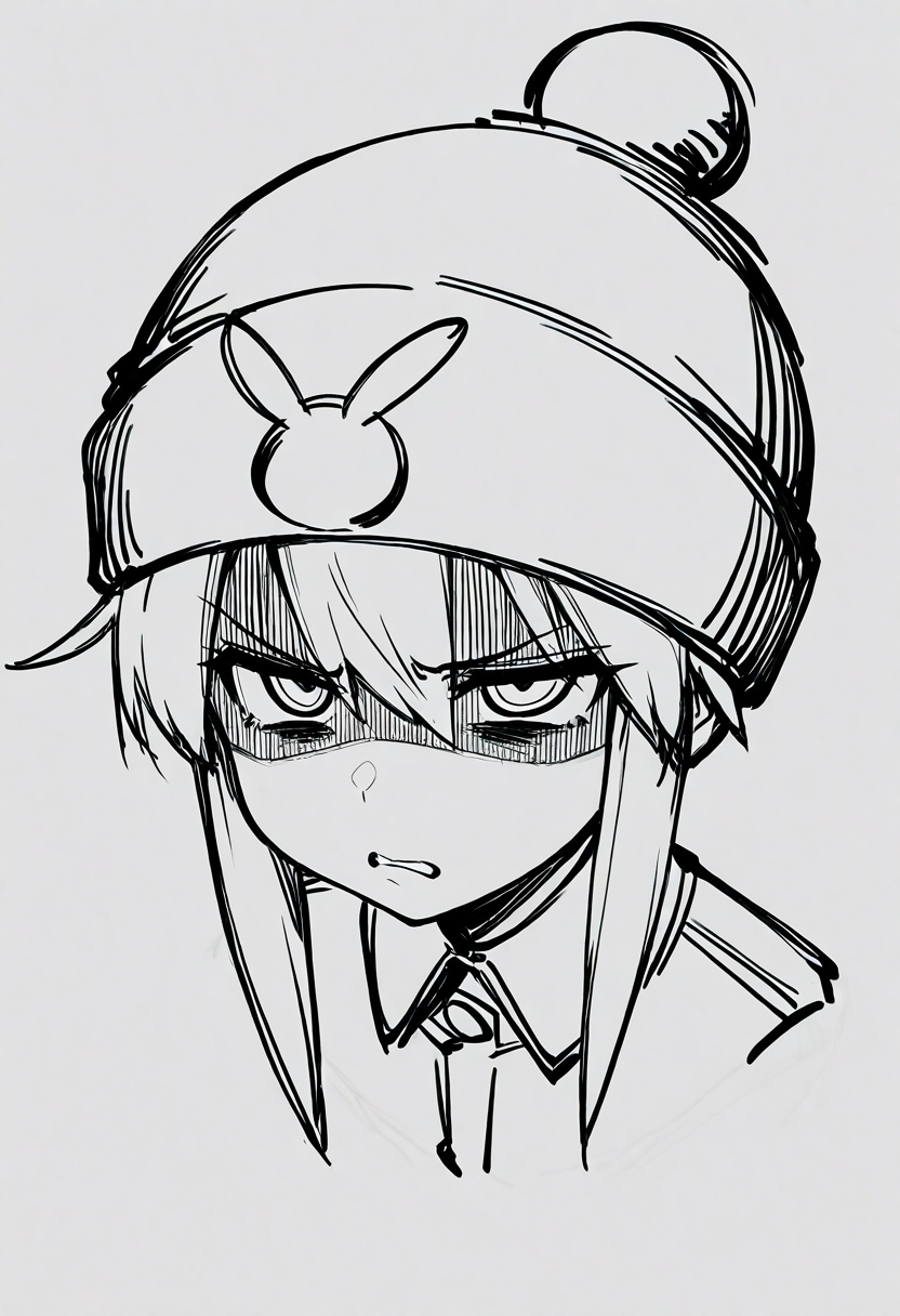 sketch,  monochrome,  greyscale on Tensor.Art
