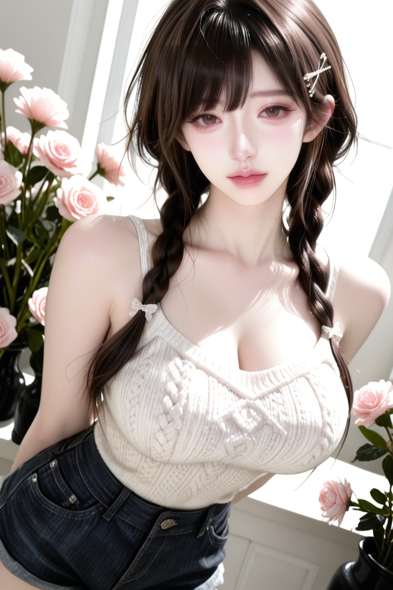 (cool girl gaze),  (look at the viewer),  1woman on Tensor.Art