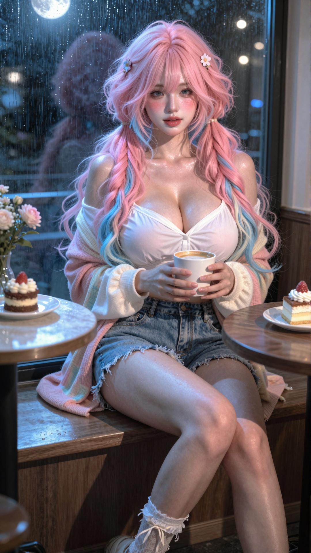 [((full lip,  glossy lips,  douyin style))] character: 1girl on Tensor.Art