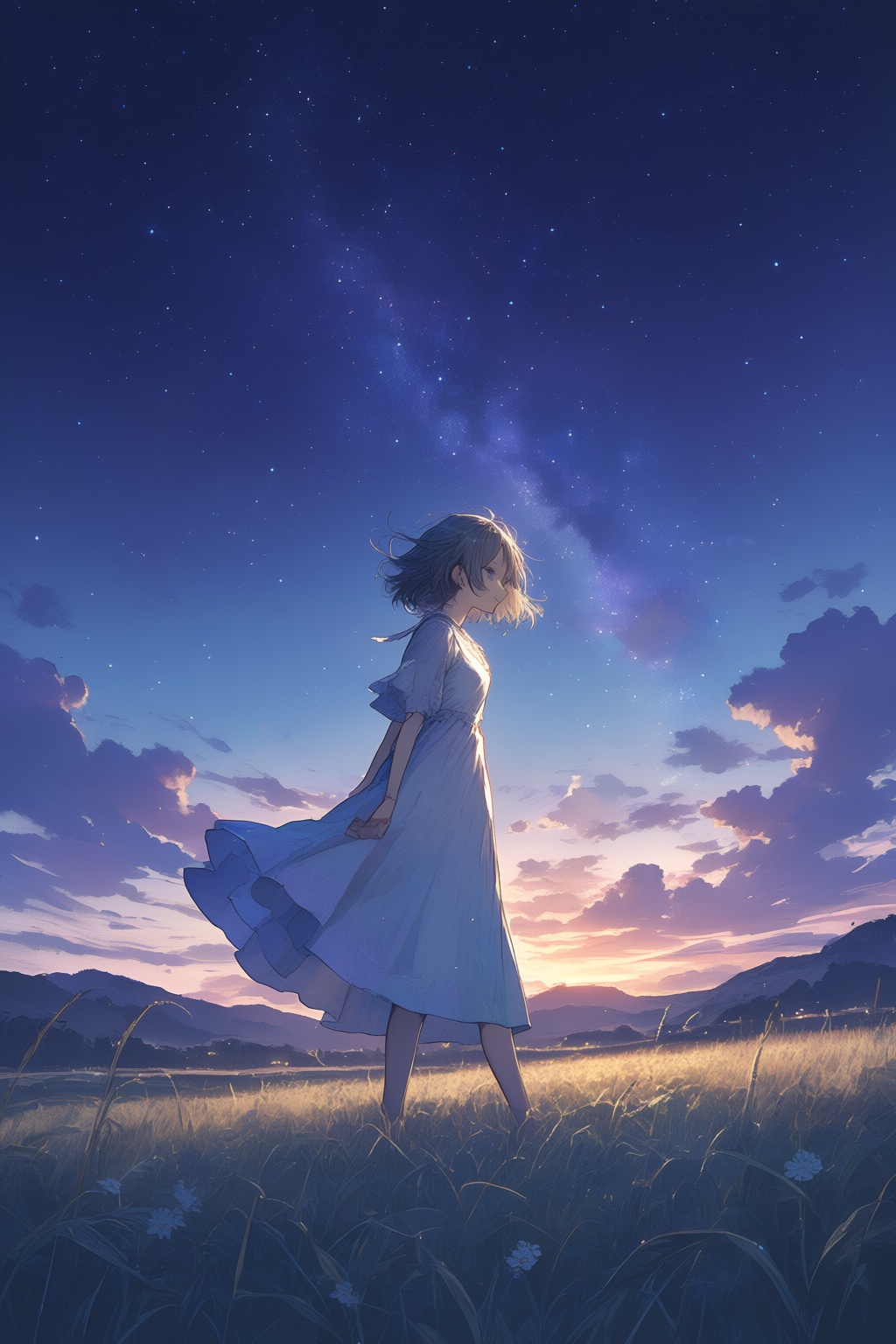 1girl,  full body,  from side on Tensor.Art