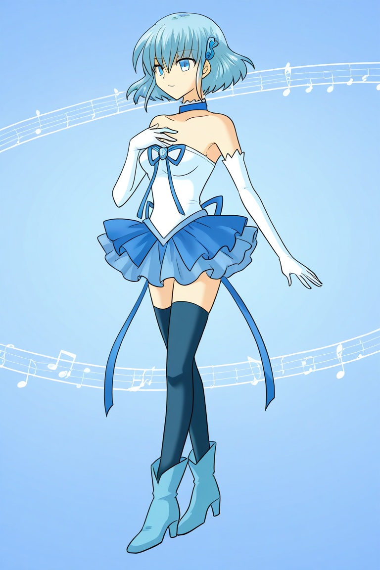 rythmnotebroche,  magical girl,  1girl on Tensor.Art