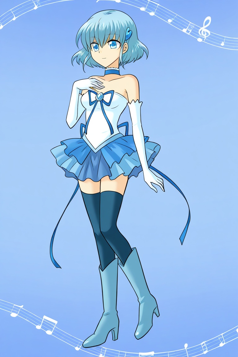 rythmnotebroche,  magical girl,  1girl on Tensor.Art