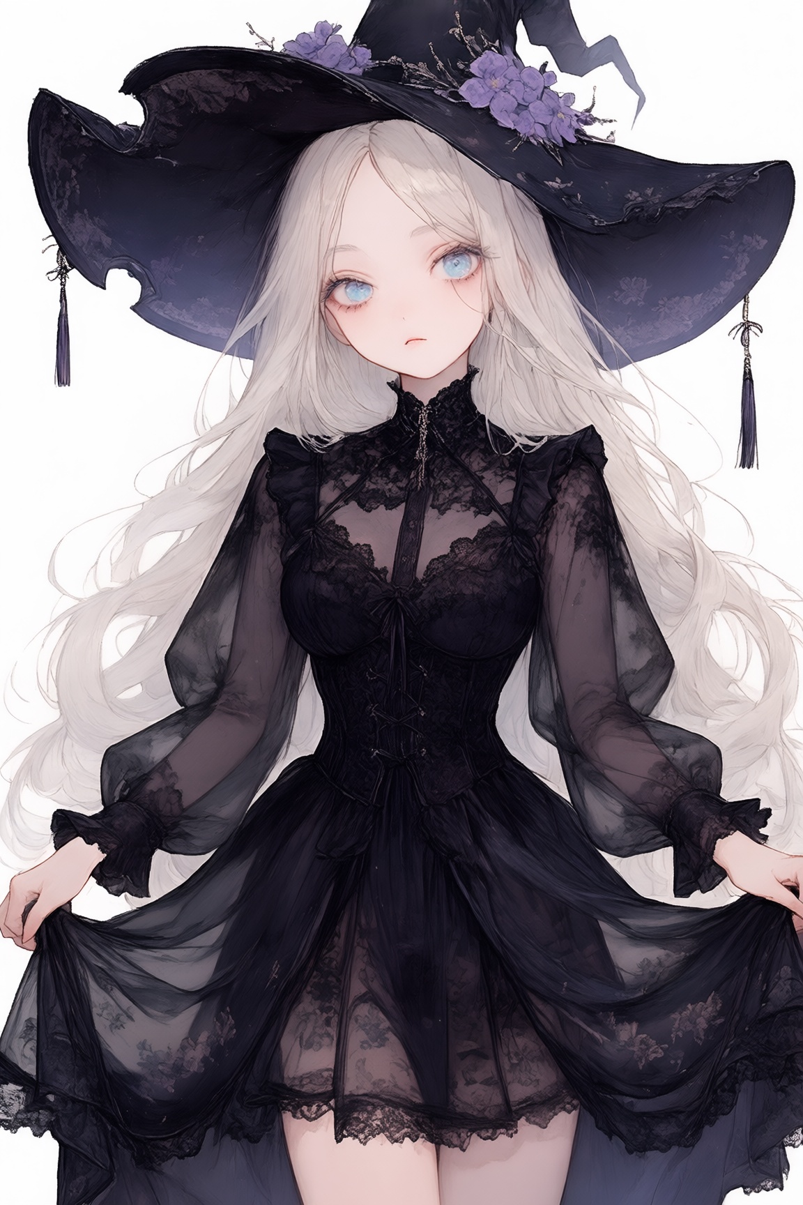 1girl,  solo,  long hair on Tensor.Art