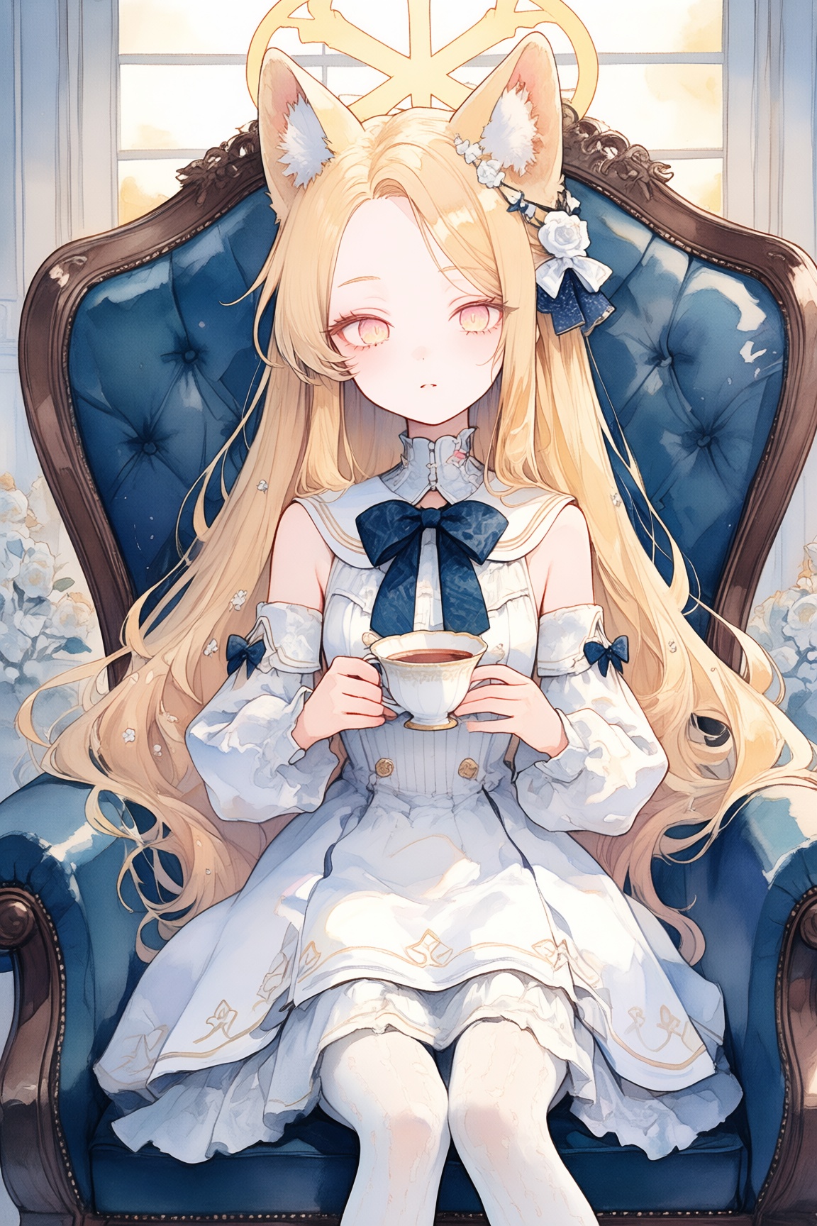 1girl,  solo,  seia \(blue archive\) on Tensor.Art