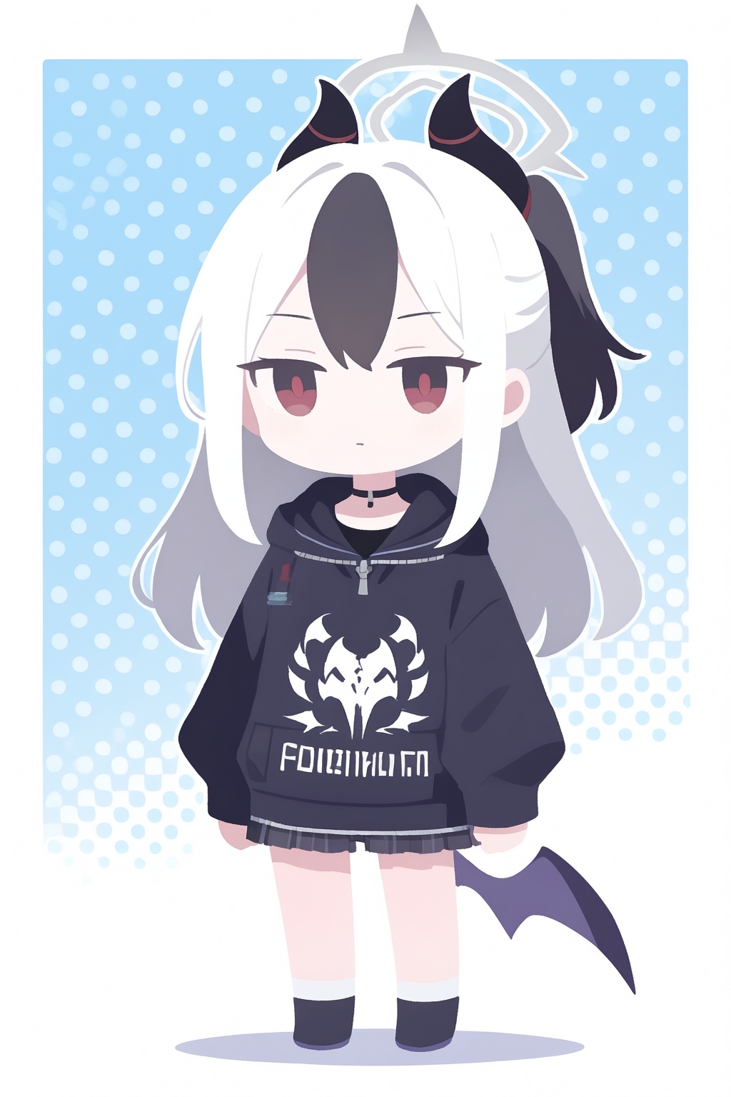 1girl,  kayoko \(blue archive\),  chibi on Tensor.Art