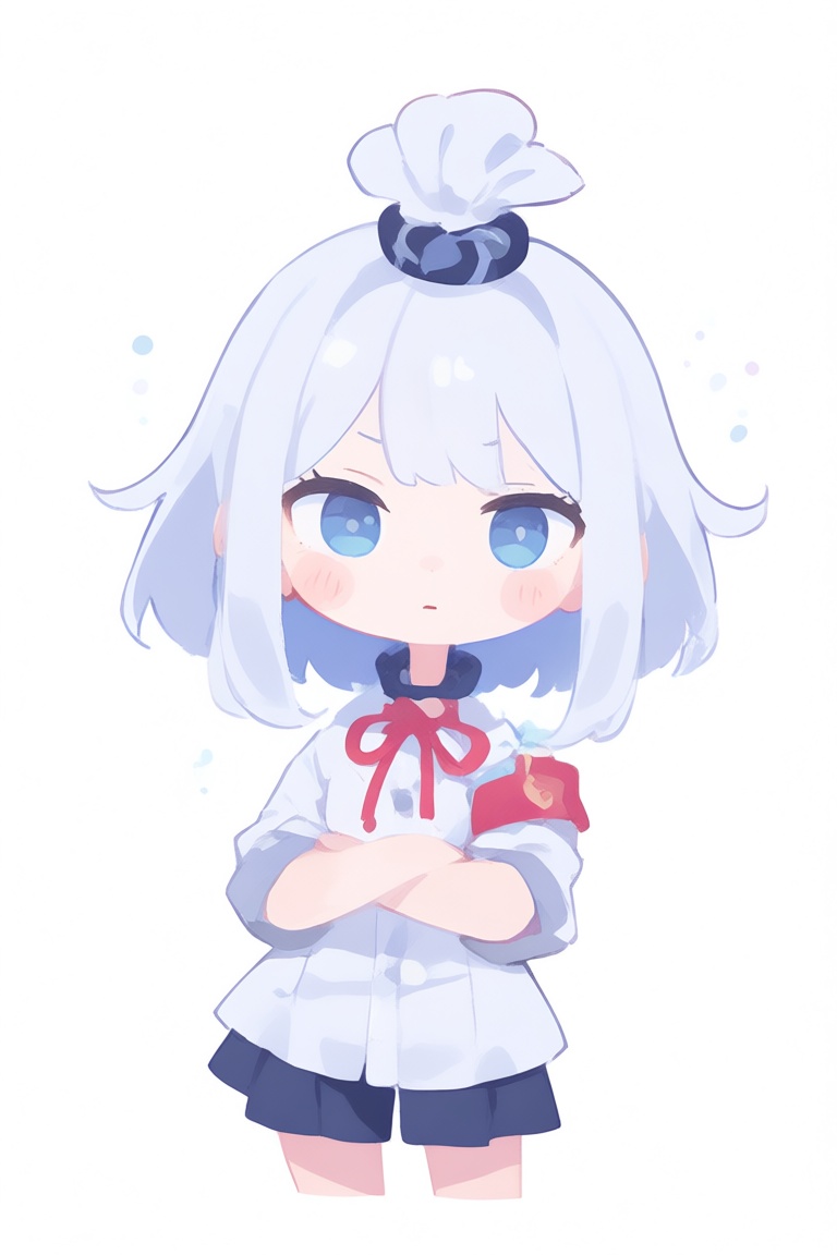 1girl,  deformed,  simple background on Tensor.Art