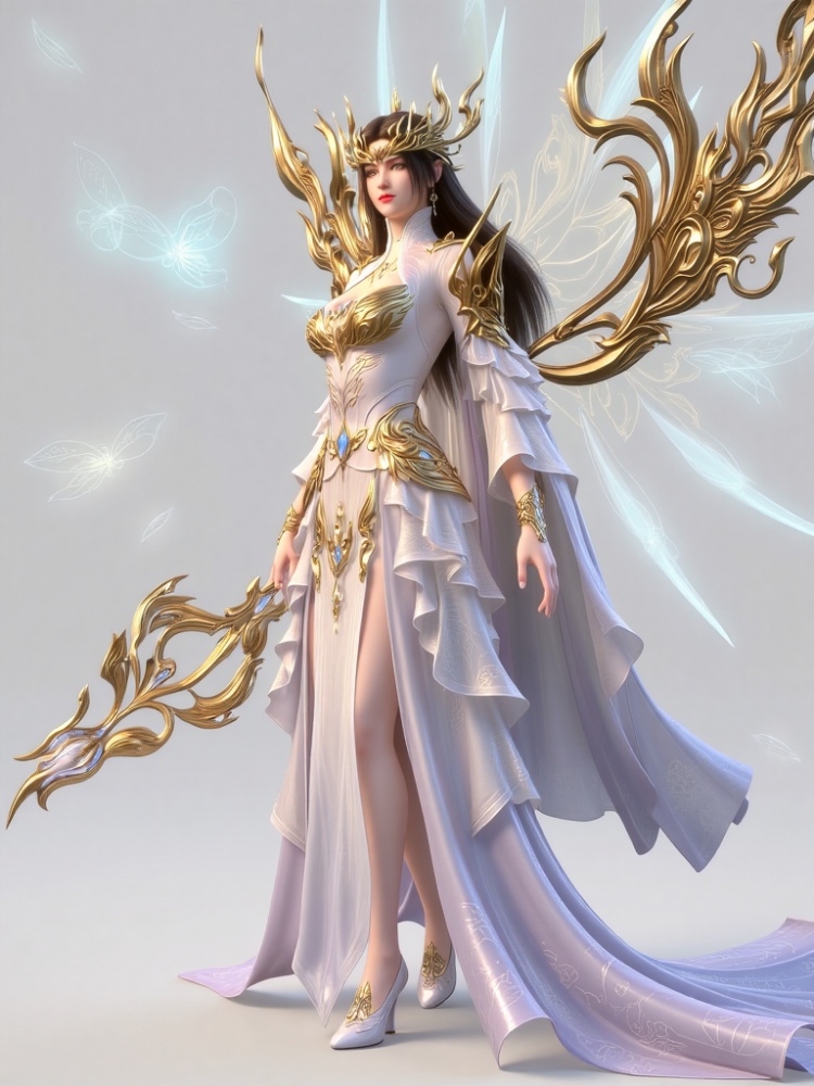  X美杜莎斗圣白衣-斗破苍穹 by DeepBlue藍心 on Tensor.Art