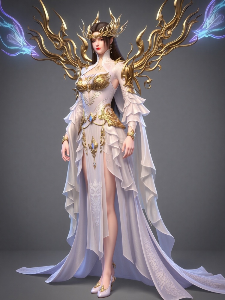  X美杜莎斗圣白衣-斗破苍穹 by DeepBlue藍心 on Tensor.Art