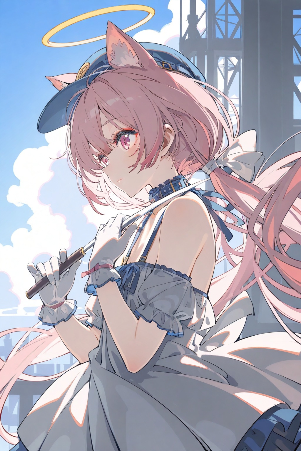 1girl,  solo,  bangs by 准 on Tensor.Art