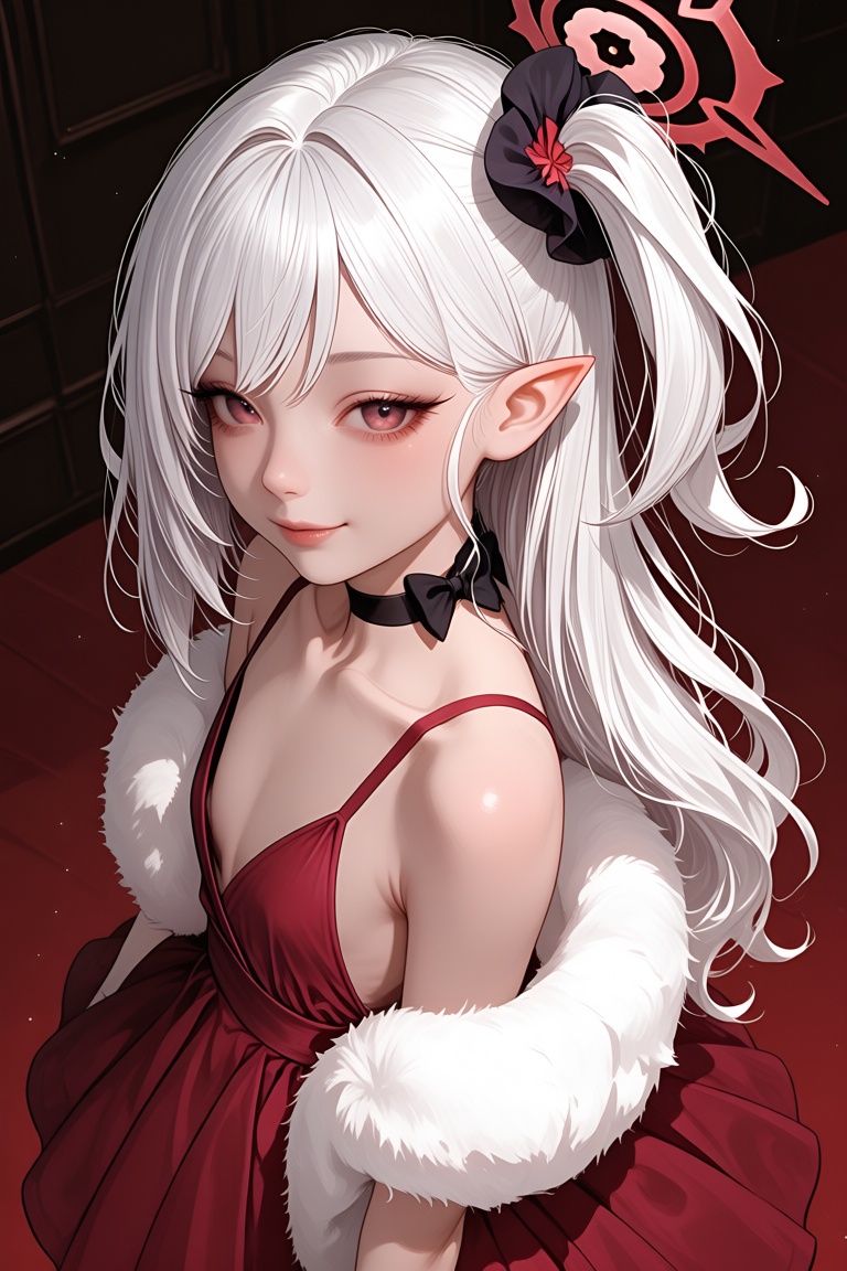 1girl,  mutsuki \(dress\) \(blue archive\),  halo on Tensor.Art
