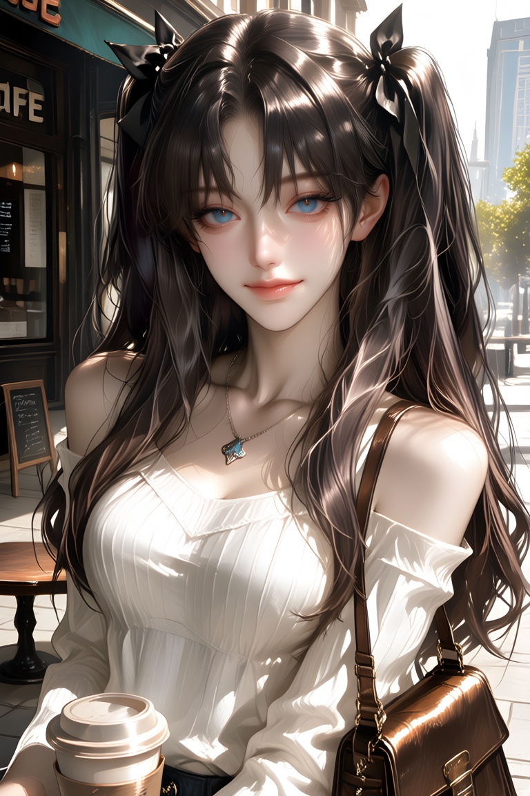 tohsaka rin,  fate \(series\),  1girl on Tensor.Art