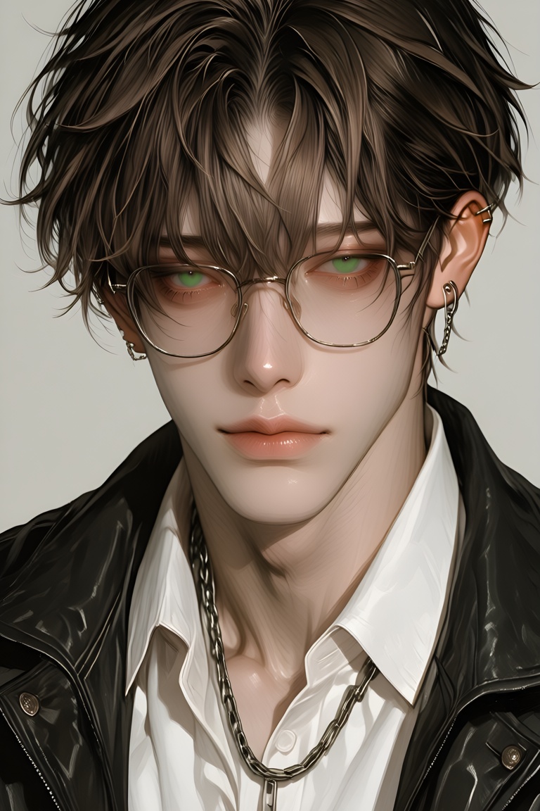 1boy,  looking at viewer,  short hair on Tensor.Art