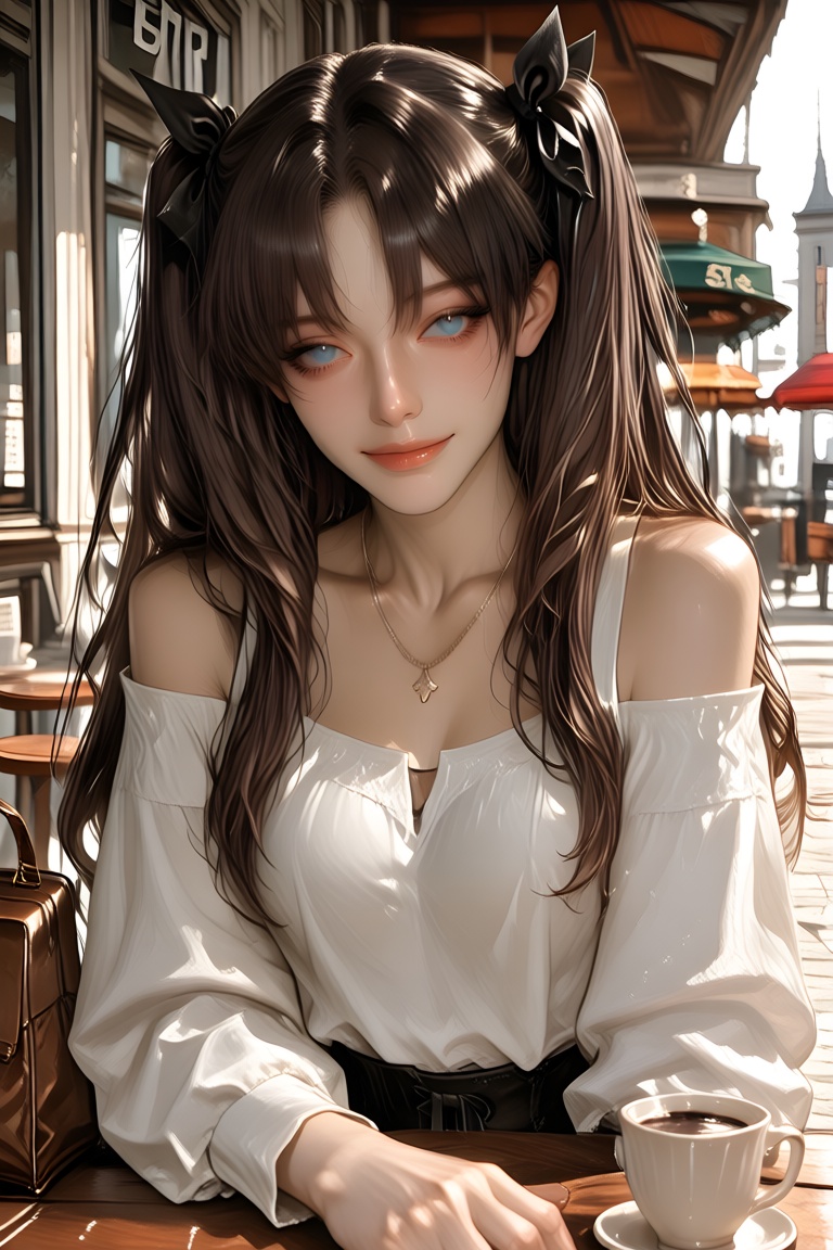 tohsaka rin,  fate \(series\),  1girl on Tensor.Art