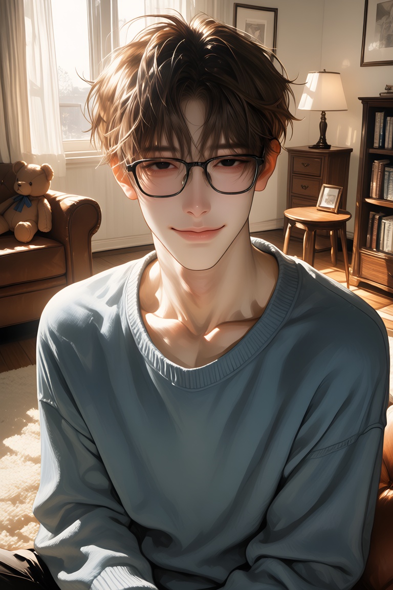 1boy,  solo,  upper body on Tensor.Art
