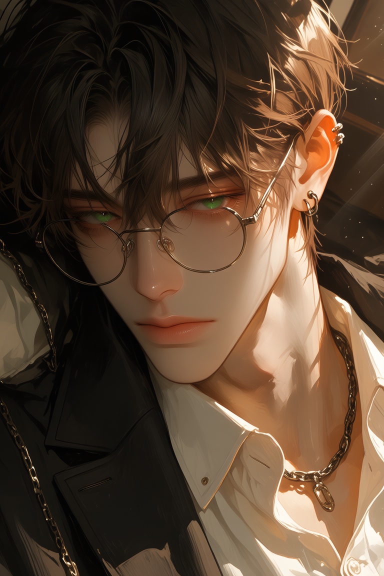 1boy,  looking at viewer,  short hair on Tensor.Art