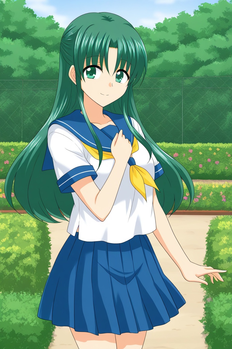 chigusamidori,  1girl,  solo on Tensor.Art