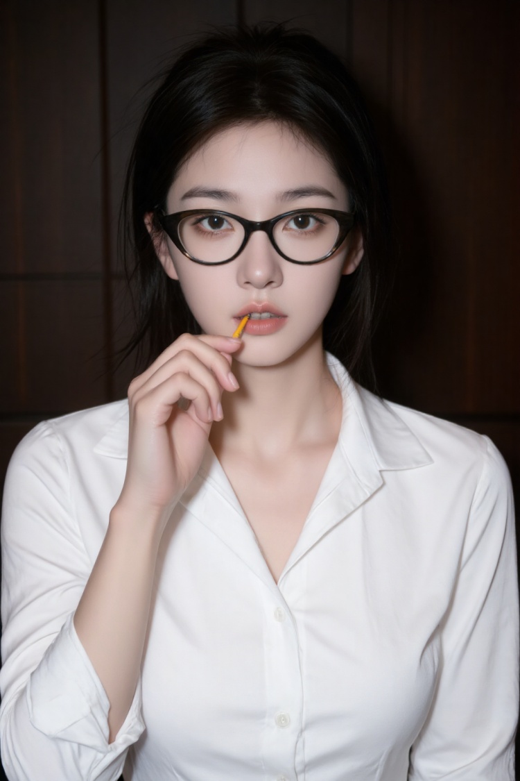 眼镜女 by LBB小赞 on Tensor.Art