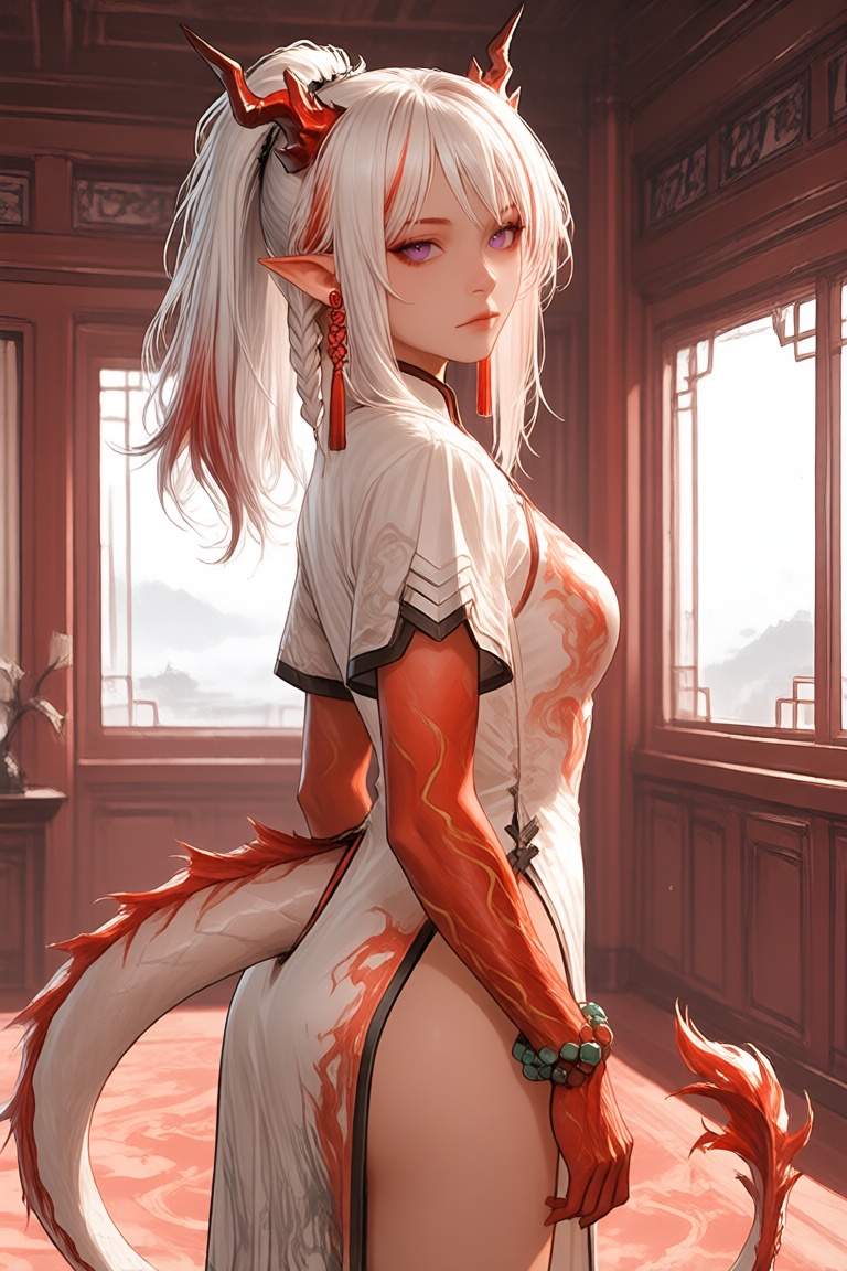 nian \(arknights\),  arknights,  1girl on Tensor.Art